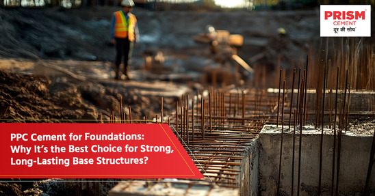 PPC Cement for Foundations: 