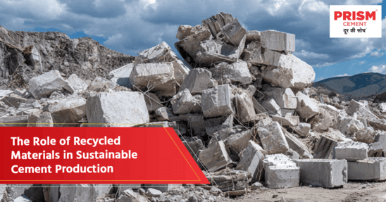 banner for Sustainable Cement Production with Recycled Materials