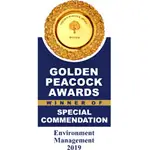 Golden Peacock Awards Special Commendation 2019 badge for Environment Management