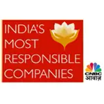 India's Most Responsible Companies award logo with CNBC branding
