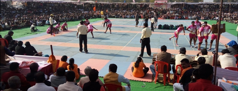 Prism Cement wall painting showing project details for boundary wall